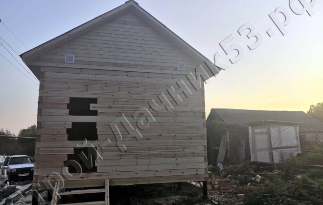 3 Брусовой дом ОД-1, 6×4, 24 м², Рязанская область, Спасский район, Посёлок Красильниково (3)